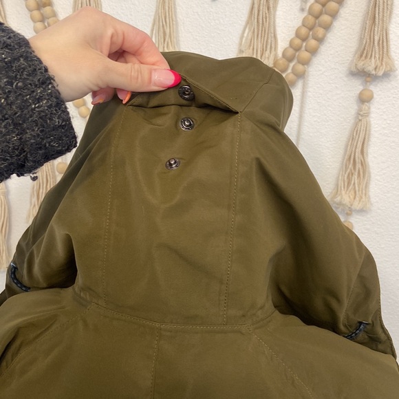 Columbia South Canyon coat faux Sherpa lining womens olive green jacket large - Picture 14 of 16